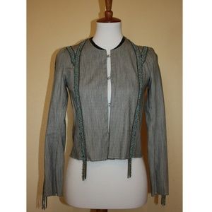 NEW IRO Tayla Beaded Designer Jacket